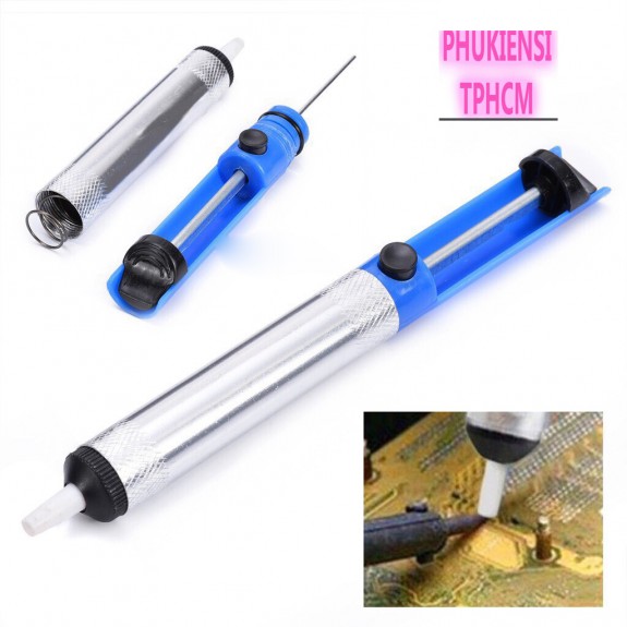 Hút thiếc hàn cầm tay mini, máy hút thiếc nhỏ gọn hút thiếc chân linh kiện điện tử