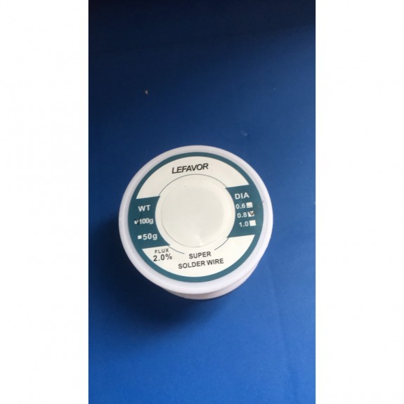 Thiếc Hàn LEFAVOR 63A-63% 0.8mm Mối Hàn Chắc và Bóng (LOẠI XỊN)