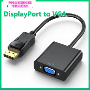Dây Cáp Chuyển Đổi Cổng DP Sang VGA Chuyên Dụng Cho Máy Tính / Laptop / Máy Chiếu