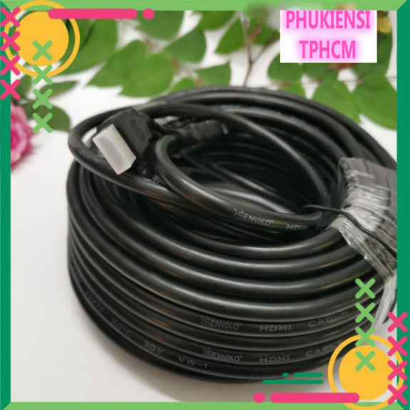 Dây Cáp HDMI tròn loại tốt 15m/10m/5m/3m/1.5m chuẩn hình ảnh 2k, 3D, Ultra HD