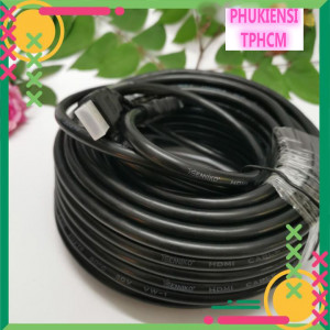 Dây Cáp HDMI tròn loại tốt 15m/10m/5m/3m/1.5m chuẩn hình ảnh 2k, 3D, Ultra HD